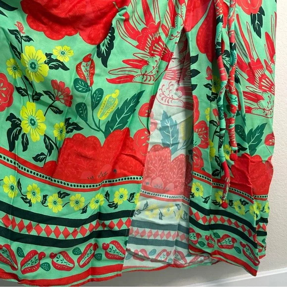 FARM Rio Poppy Print Maxi Dress SZ XL - Picture 6 of 8